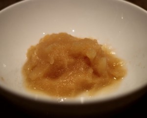 Slushy de jus de pomme