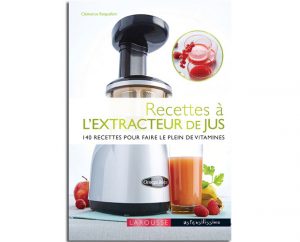 Livres de recettes autour de l'extracteur de jus